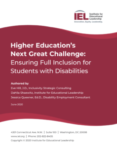 Cover of Higher Education's Next Great Challenge