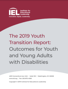 Cover of the 2019 Youth Transition Report