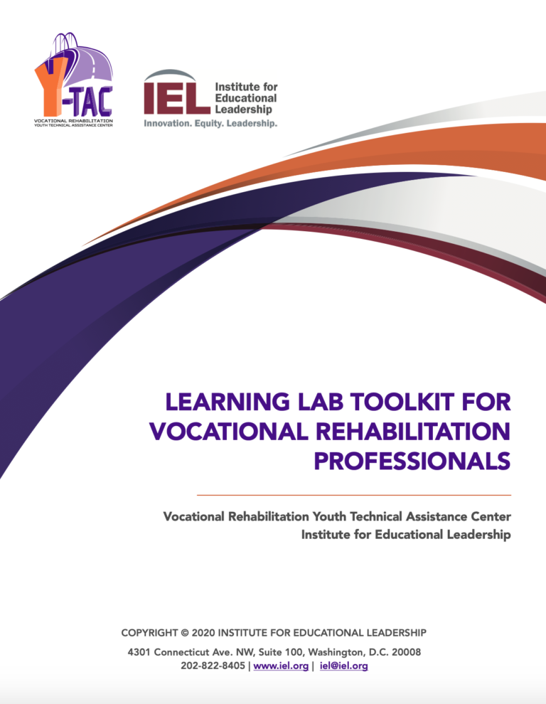 Cover of the Learning Lab Toolkit for Vocational Rehabilitation