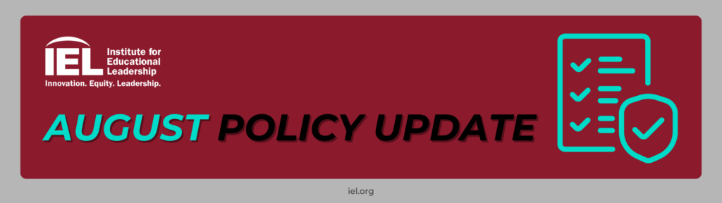 August Policy Update
