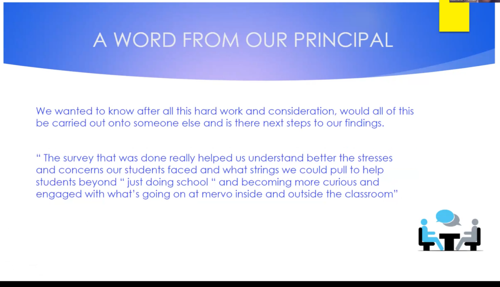A word from our principal