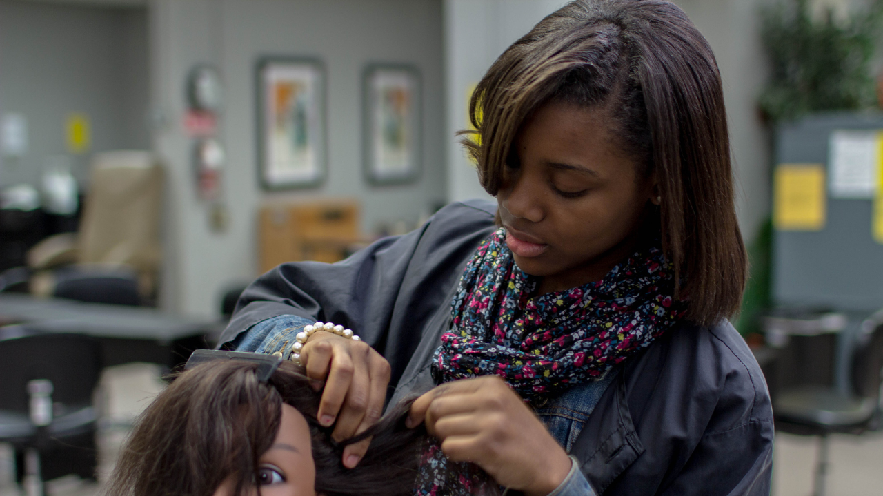youth mentorship program beauty college hair braiding